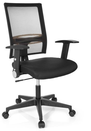 Bürostuhl / Drehstuhl OFFICE R8 Netzstoff schwarz hjh OFFICE