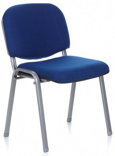 Konferenzstuhl / Besucherstuhl / Stuhl XT 600 blau/silber hjh OFFICE