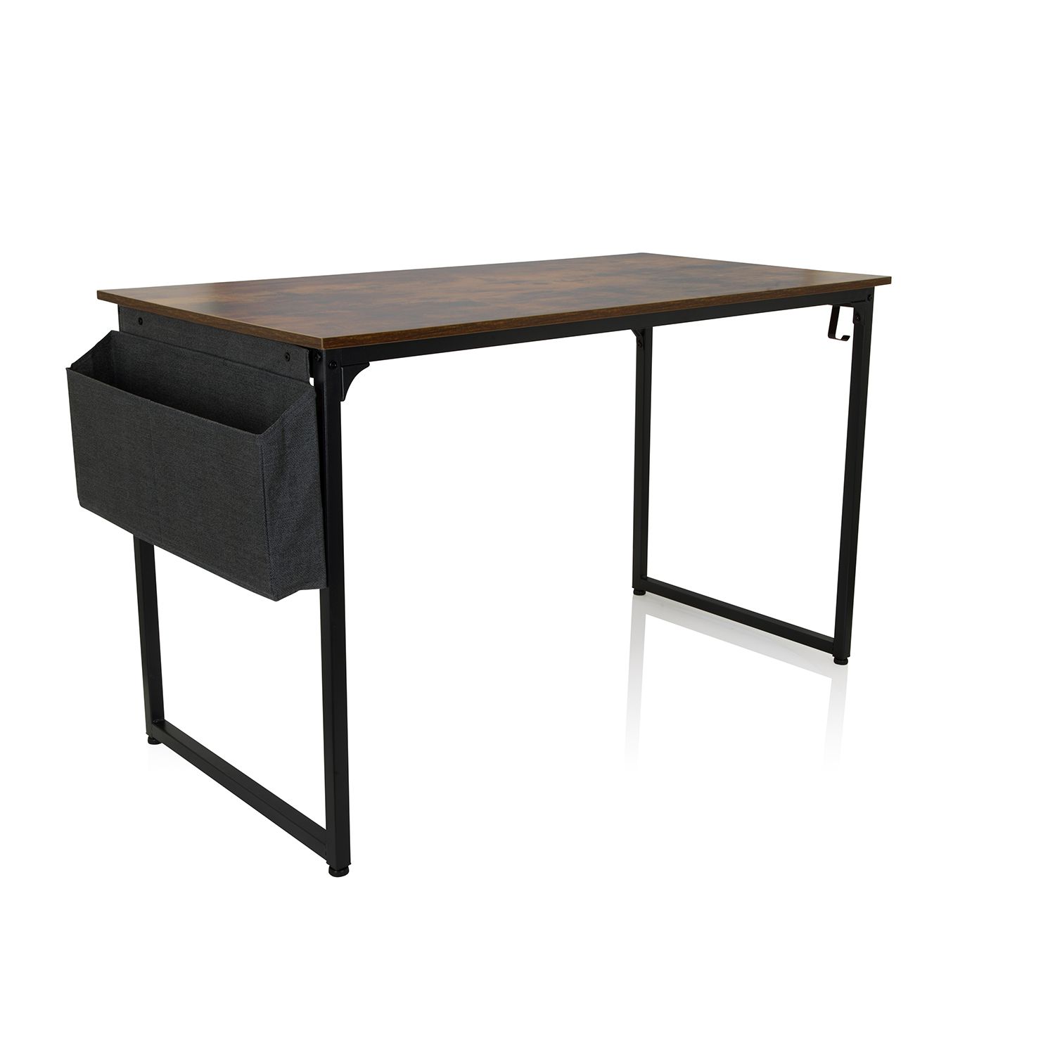 Schreibtisch / Arbeitstisch WORKSPACE H 120 x 60 mit Seitentasche hjh OFFICE